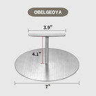 7-inch Stainless Steel Tortilla Press Maker     Manual Roti Maker And Dough Press 