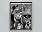 Bob Marley Guitar Print  Black And White  Vintage Bob Marley Poster  Printable