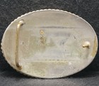 Xh03146 Vintage 1970s  cowboys Steer Roping  Western Trophy Mens Belt Buckle