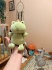 Jellycat Green Crowning Croaker Frog Mini Plush W  Crown 2023 Mpn Cc3g
