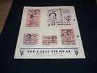 Vintage Swedish Pressbook - Danny Kaye - Hans Christian Andersen  1952  Nice 
