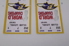 Baltimore Ravens Tickets Lot Of 2 Week 15 Dec 23 2001 Defending World Champs