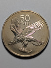 Botswana  1976  50 Thebe  Proof  Km-7  Free Shipping 