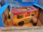 Vintage Fisher Price Little People Play Family Mini Bus New Old Stock