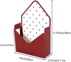 5 Pcs Bouquet Flower Gift Box folding Flower Storage Box waterproof Envelop Pape