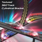 Slot Car Race Track Set Electric Powered Race Track Dual Racing Car Track Set