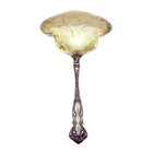 Antique Wallace 1908 Sterling Silver Berry tomato Floral Pattern Serving Spoon