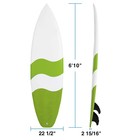 Ocean Waves Surfing Beach Boards Fiberglass Surfboard Durable And Flexible 6 10 
