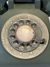 Vintage Rotary Telephone Phone Avocado Olive Green Itt