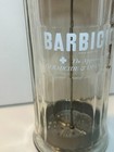 Barbicide Disinfectant Glass Jar King Research Inc Lg 11 5  Tall  Vintage Barber