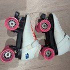 Pacer Pro Series 429 White Roller Skates With Labeda Wheels