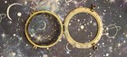 Porthole Antique Vintage Brass Bronze Ship Maritime 2 Dog Ears 10  Dia