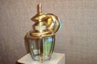 Never Used Old Stock Outdoor Motion Sensing Wall Lantern Antique Brass 561456