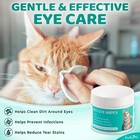 Pet Eye Wipes For Dogs   Cats  Disposable Pre-soaked Eye Cleaning Pads 