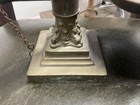 Vintage Solid Brass Balance Scale 16  Tall