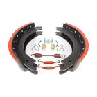 Fortpro 4524q Mack Front Brake Shoe Box Kit - Gawr 23k - Brake Size 16 1 2  X 5 