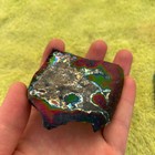 Rare Roman Glass Colorful Patina Fragment Collectible Ancient Artifact 200 Bc
