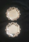 Vintage Frank M  Whiting Sterling Silver Nut Dishes Set Of 2  No Monograms