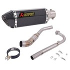 Z125 Pro 2017-2025 For Kawasaki Exhaust System Header Pipe Slip On Muffler Tips
