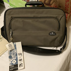 Vtg Nos Samsonite 550 Series Ultralite Carry On Tote With Tags Taupe