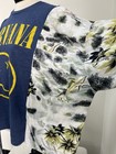 Upcycled Nirvana Band T-shirt   Hawaiian Button-up Hybrid Tee   One Of A Kind Xl