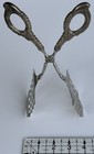 Ambassador  italy  Asparagus Tongs Sterling Silver Handles   Stainless Paddles