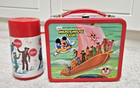 1977 Vintage Disney Mickey Mouse Club Metal Lunchbox   Thermos Unused Near Mint