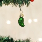 Old World Christmas Glass Blown Ornament  Miniature Gurken  with Owc Gift Box 