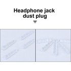 100pcs Plug Earphone Stopper Cartoon Cell Phone Earphone Cap Stopper Jack Plug