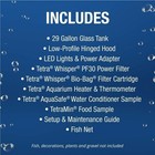 Tetra 29 Gallon Glass Led Aquarium Kit