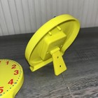 Eta Cuisenaire Geared Mini Clock Teacher Home School Math Manipulative Lot Of 2