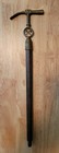 Antique Miners Walking Stick For Hidden Sword-top Only  No Sword 