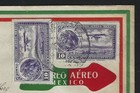1930 s Mexico Air Mail Cover - Scott  c21  2  - Mexico City To Chicago