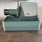 Vintage Argus 300 Automatic Slide Projector With Slides  tested  Works 