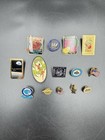 Vintage Pin Lot 14 Mixed Enamel Lapel Pins Usa Awards Amoco Apollo