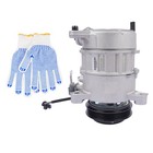 New A c Ac Compressor For 2014-2018 Chevy Silverado 1500  4 3l   5 3l   6 2l 