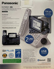 Panasonic - Kx-tg9541b - 2-line Cordless Phone Link2cell Dect 6 0 - Black