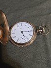 1899 Elgin Grade 141 Pocket Watch 18 Size Gold Filled Full Hunter Case 