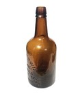 Antique 1860 s Middletown Healing Springs Vt Mineral Water Honey Amber Bottle