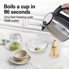Hamilton Beach 1 2l Electric Kettle 1500w Stainless Steel Tea Water Kettle