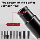 11 Pcs Deep Impact Socket Set 1 2  Metric Drive 10-24mm Sae Impact Sockets