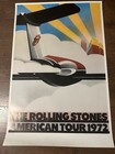 Vintage 1972 Rolling Stones Exile Tour Authentic Original Poster