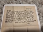 Vintage Wwii Letter 1945 From Windsbach  Germany Cpl  George Williamson 