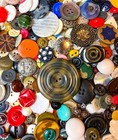 3lb  Antique Vintage Button Lot Victorian Glass Celluloid Mop Colt Bakelite Vtg