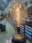 Steampunk Industrial Art Lamp Made From Vintage Copper  Wound Motor