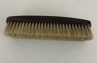 Vintage Paramount Ebony Clothes Brush Natural Bristles Solid Back Japan 6 5 
