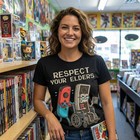 Funny Retro Gamer Graphic T-shirt Soft Cotton Tee Vintage Console