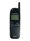 Vintage Motorola Voicestream Cell Phone Black Antenna Flip Cover Untested