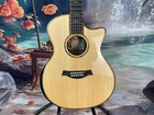 Custom Natural 914 Acoustic Guitar Solid Spruce Top Ebony Fingerboard In Stock