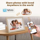 Digital Picture Frame Wifi 10 Inch Ips Touch Screen Digital Photo Frame Displ   